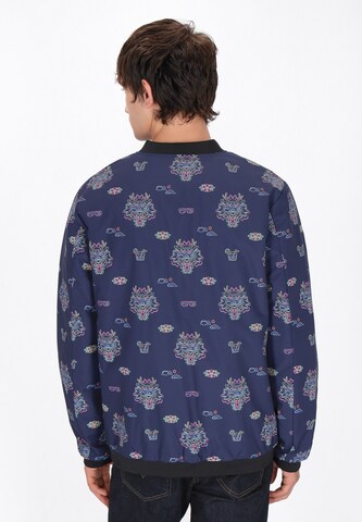 MO - Chaqueta de entretiempo en azul