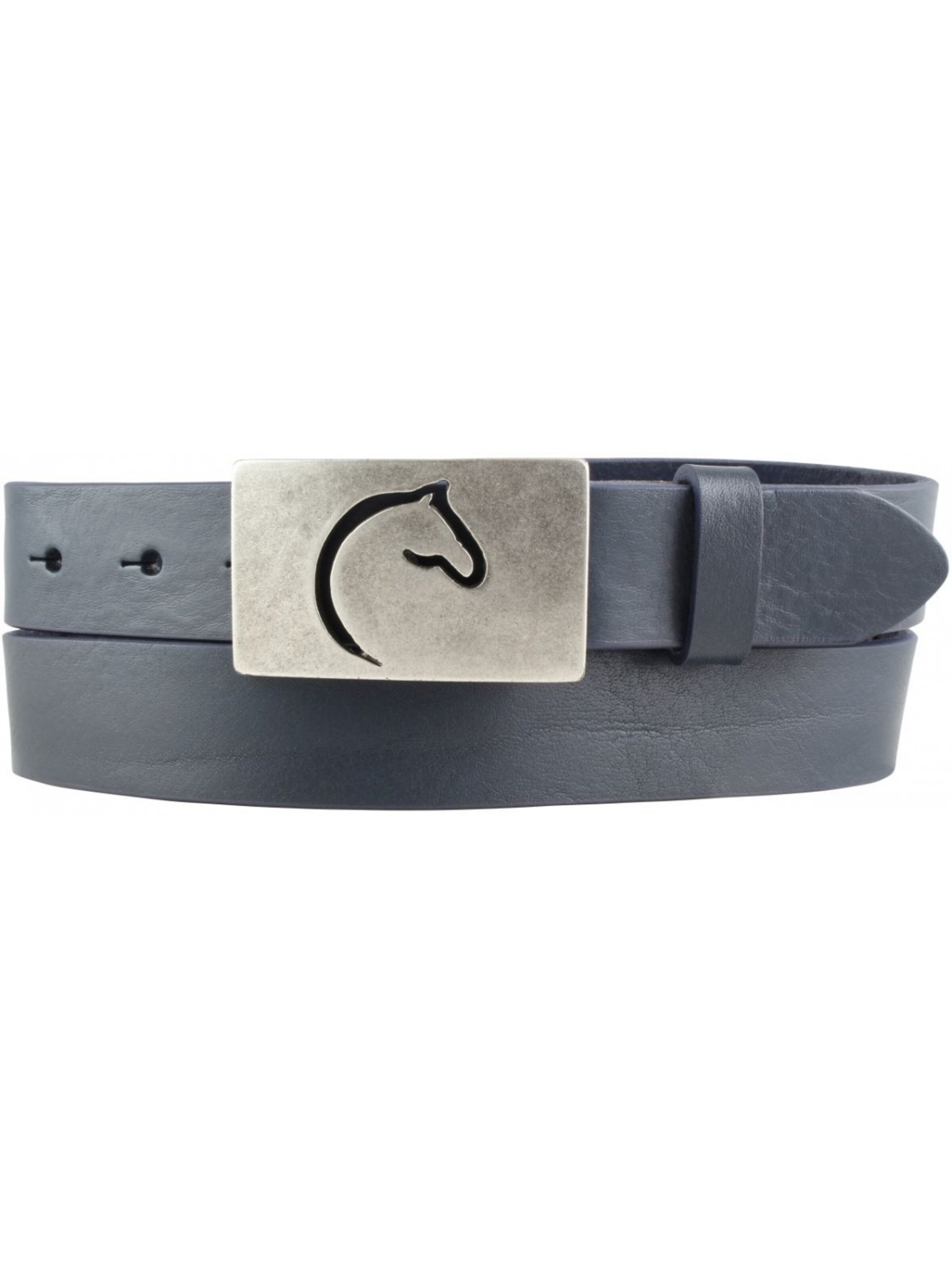 BELTINGER Gürtel 'Beatricee'‌‌‌‌‌‌‌‌‌‌ in Blau: Vorderseite
