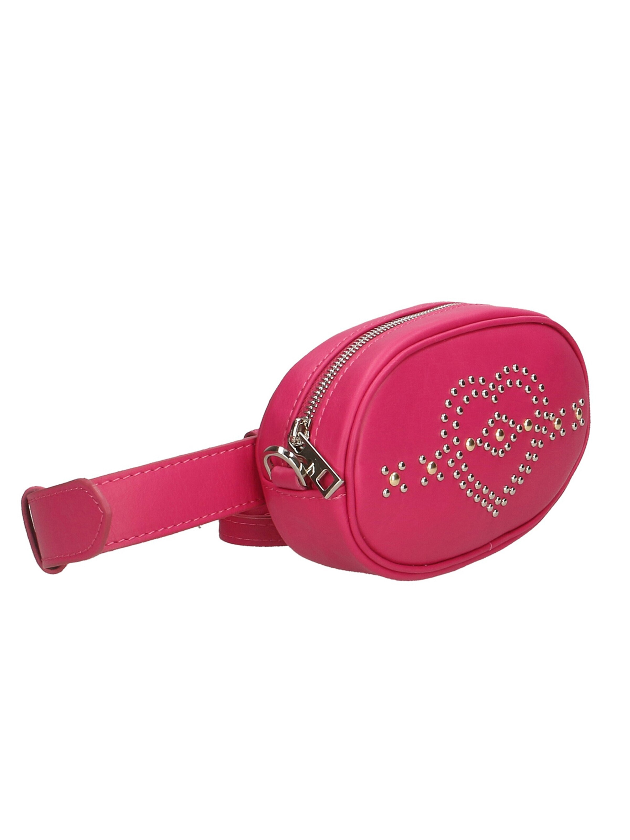 Marsupio 'Marsupio donna pelle sauvage con borchie cuore Made in Italy' di Gave Lux in rosa