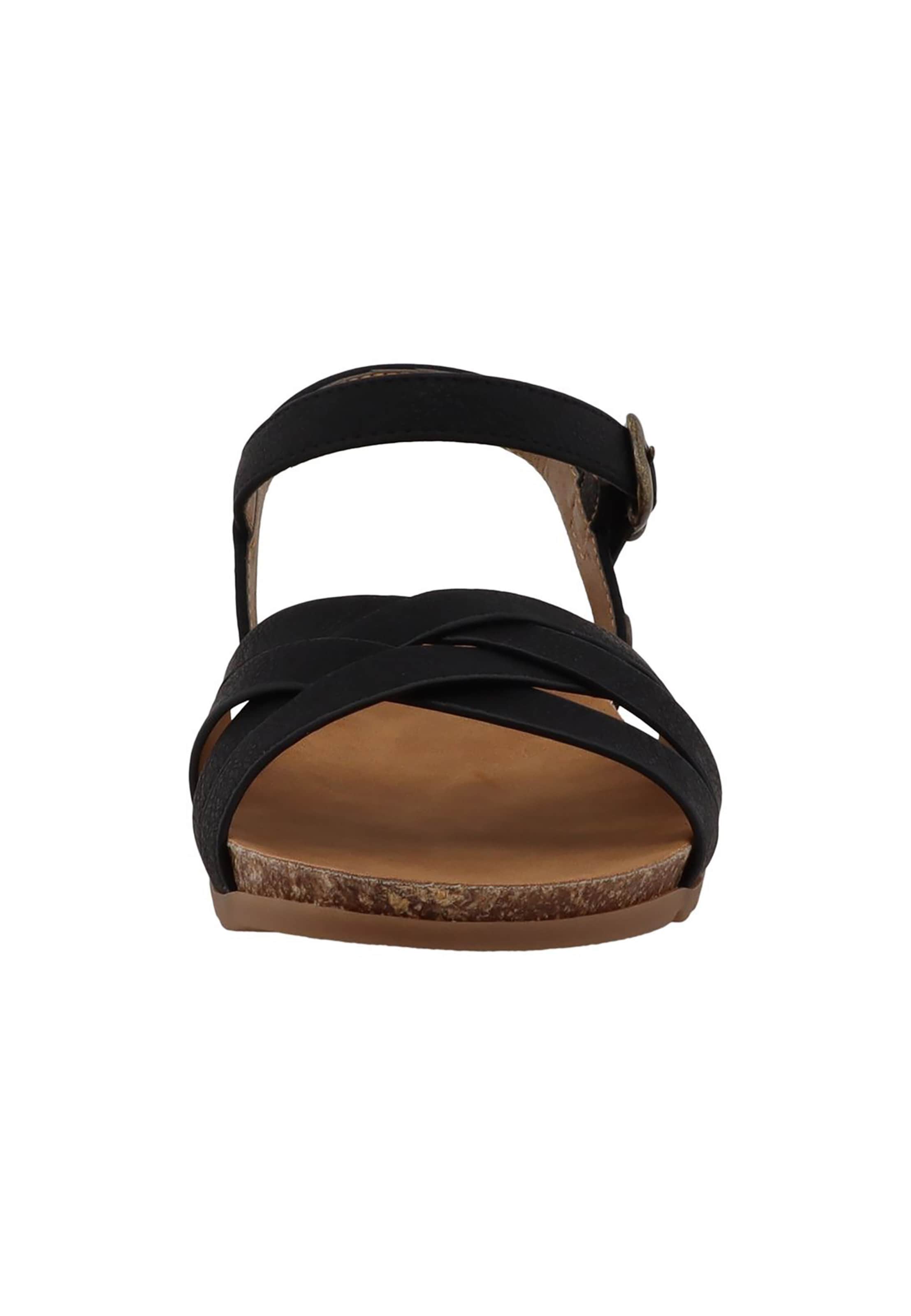 MUSTANG Sandaal in Zwart