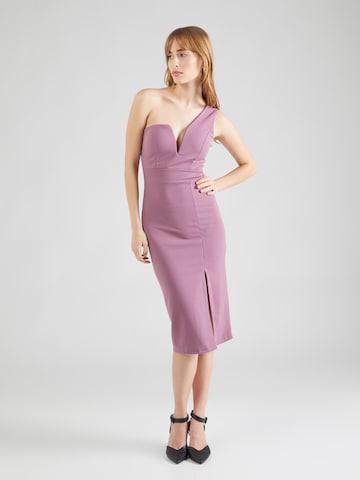 WAL G. - Vestido de tubo 'GIGI' en rosa: frente