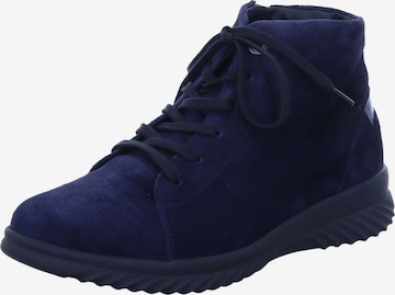 Ganter Schnürstiefelette 'Heike' in Blau: Vorderseite