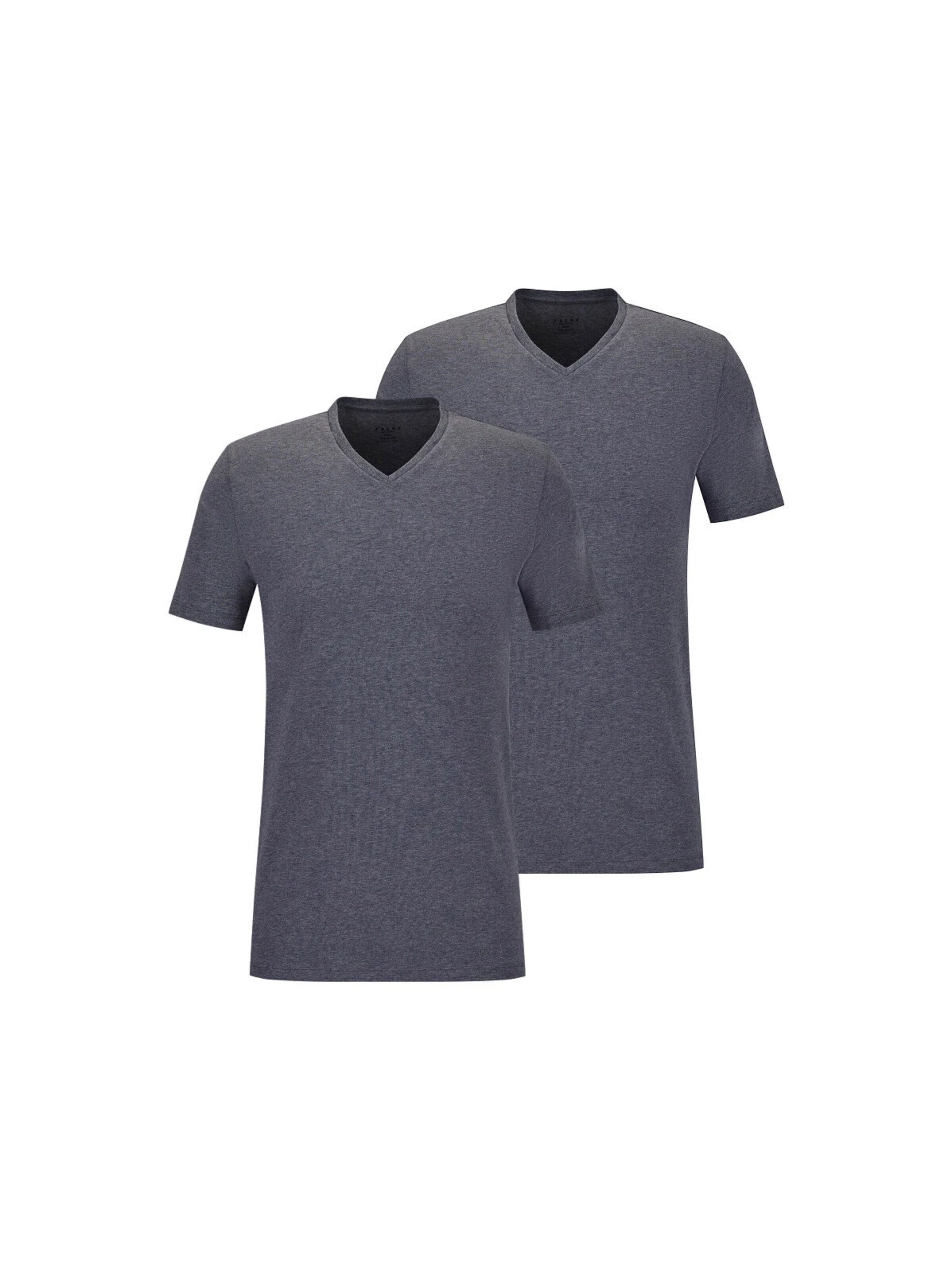 FALKE Unterhemd '2-Pack'‌‌ in Grau: Vorderseite