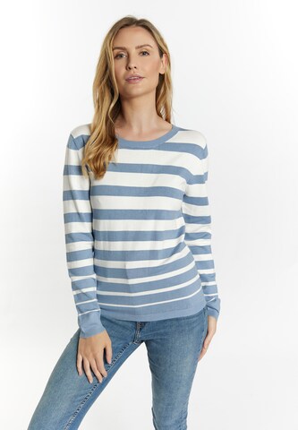 usha BLUE LABEL Sweater 'Fenia' in Blue: front