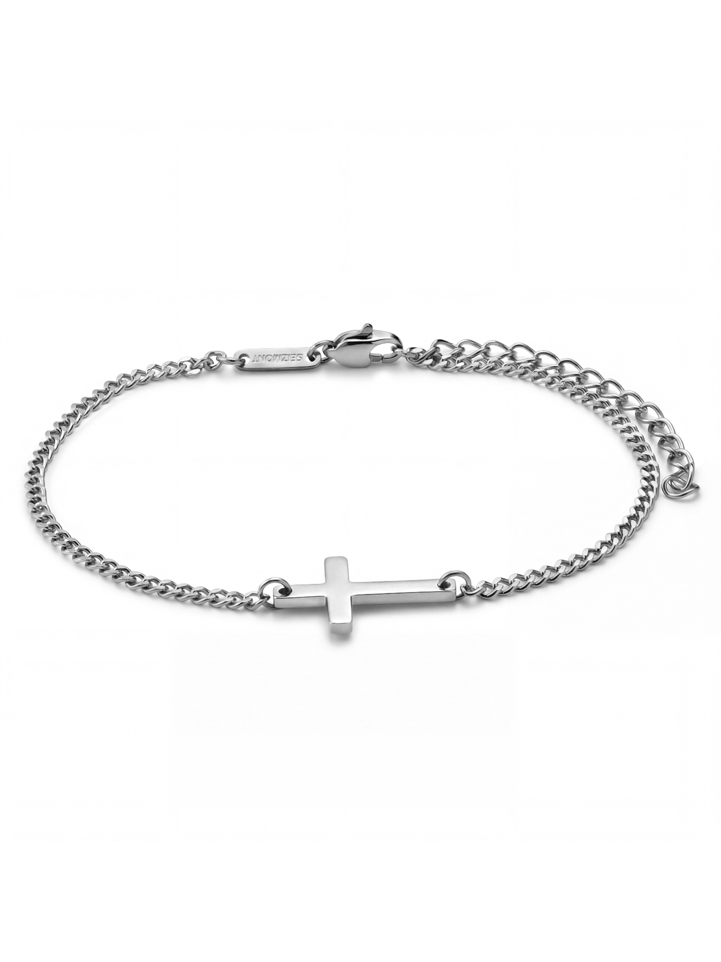Seizmont Armband 'New Classics'‌‌‌‌‌ in Silber: Vorderseite
