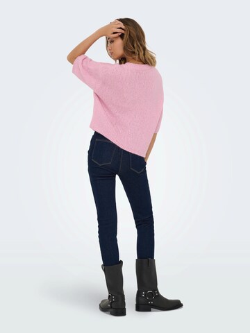 JDY Pullover 'JDYLINEA' i lilla