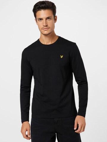 Lyle & Scott Shirt in Zwart: voorkant