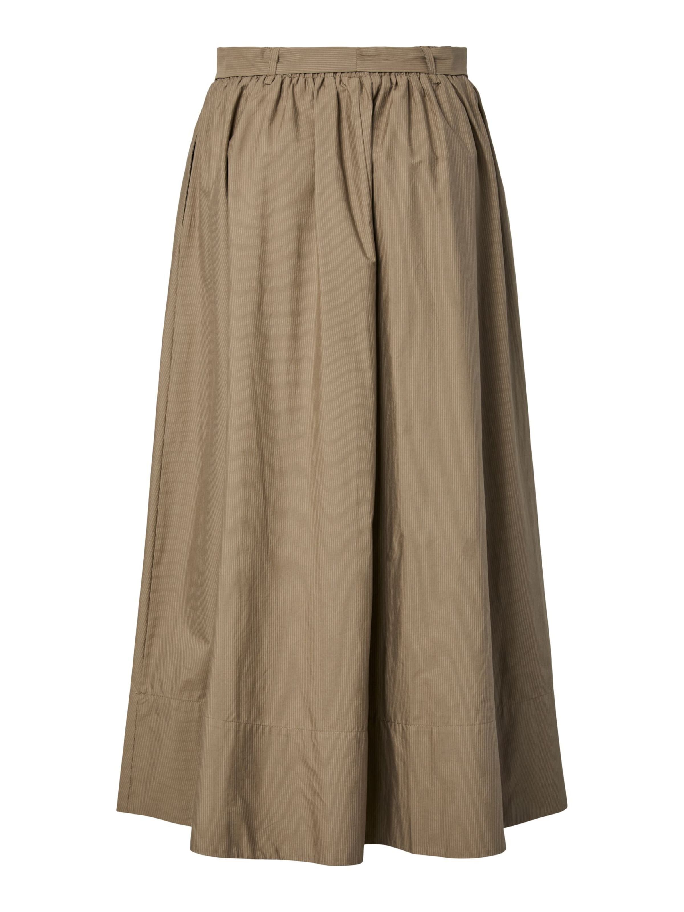 YAS Skirt 'TIMBER' in Brown