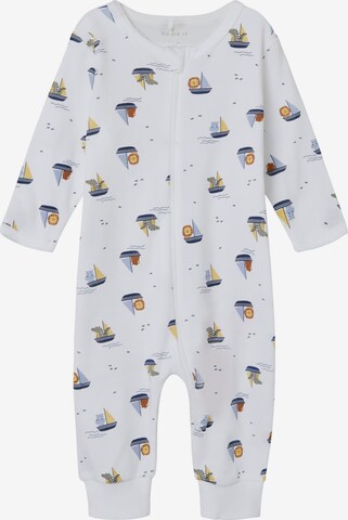 NAME IT Pajamas in White: front