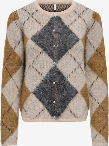 ONLY Strickjacke 'ONLNoeme' in Beige: Vorderseite