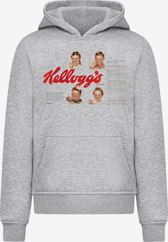 Sweat-shirt F4NT4STIC en gris : devant