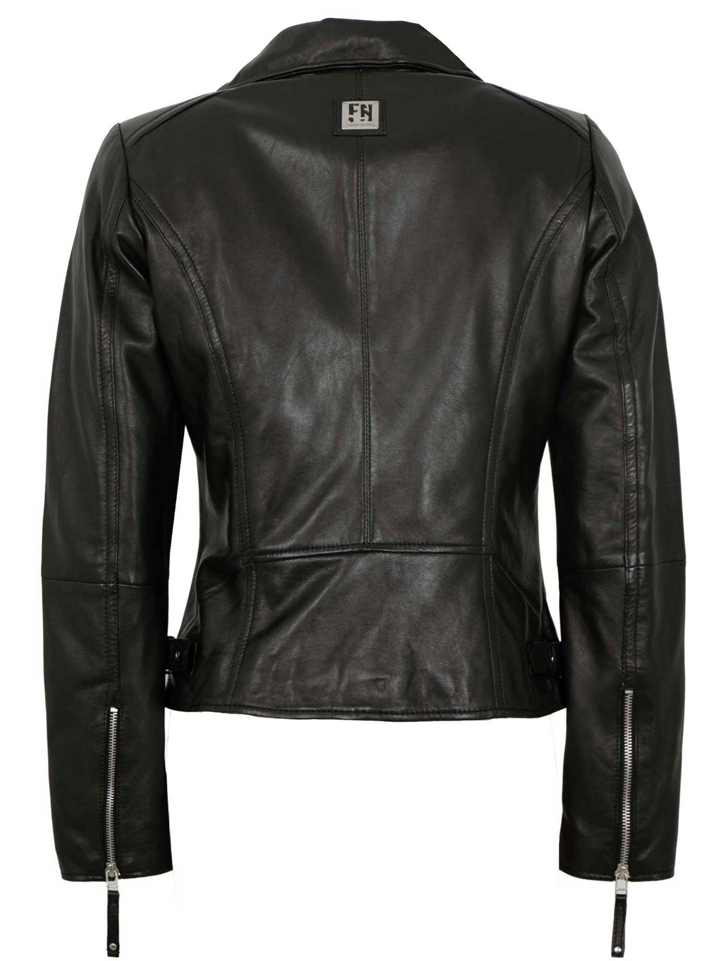 FREAKY NATION Overgangsjakke 'Biker Princess' i sort