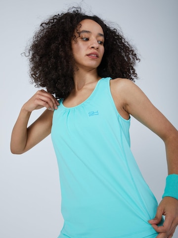 SPORTKIND Sporttop 'Loose Fit Tanktop' in Groen: voorkant