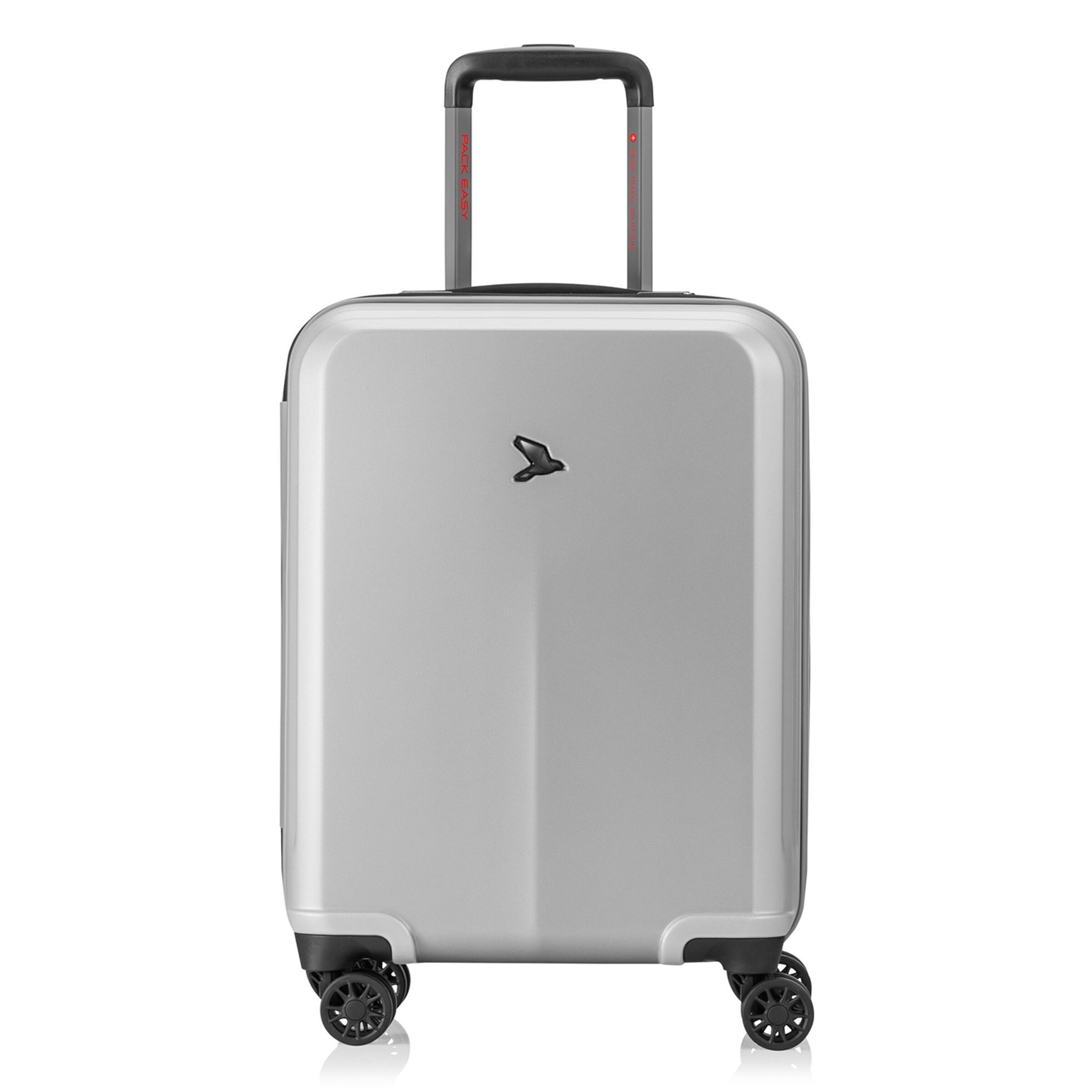 Pack Easy Trolley 'Genius' in Silver: front