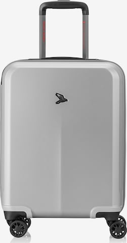 Pack Easy Trolley 'Genius' in Silber: Vorderseite