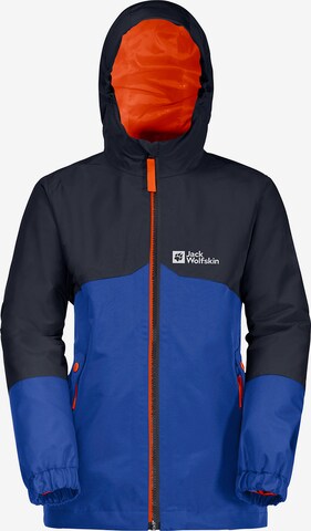 JACK WOLFSKIN Outdoorjas 'Iceland' in Blauw