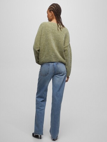 Pull&Bear Svetr – zelená