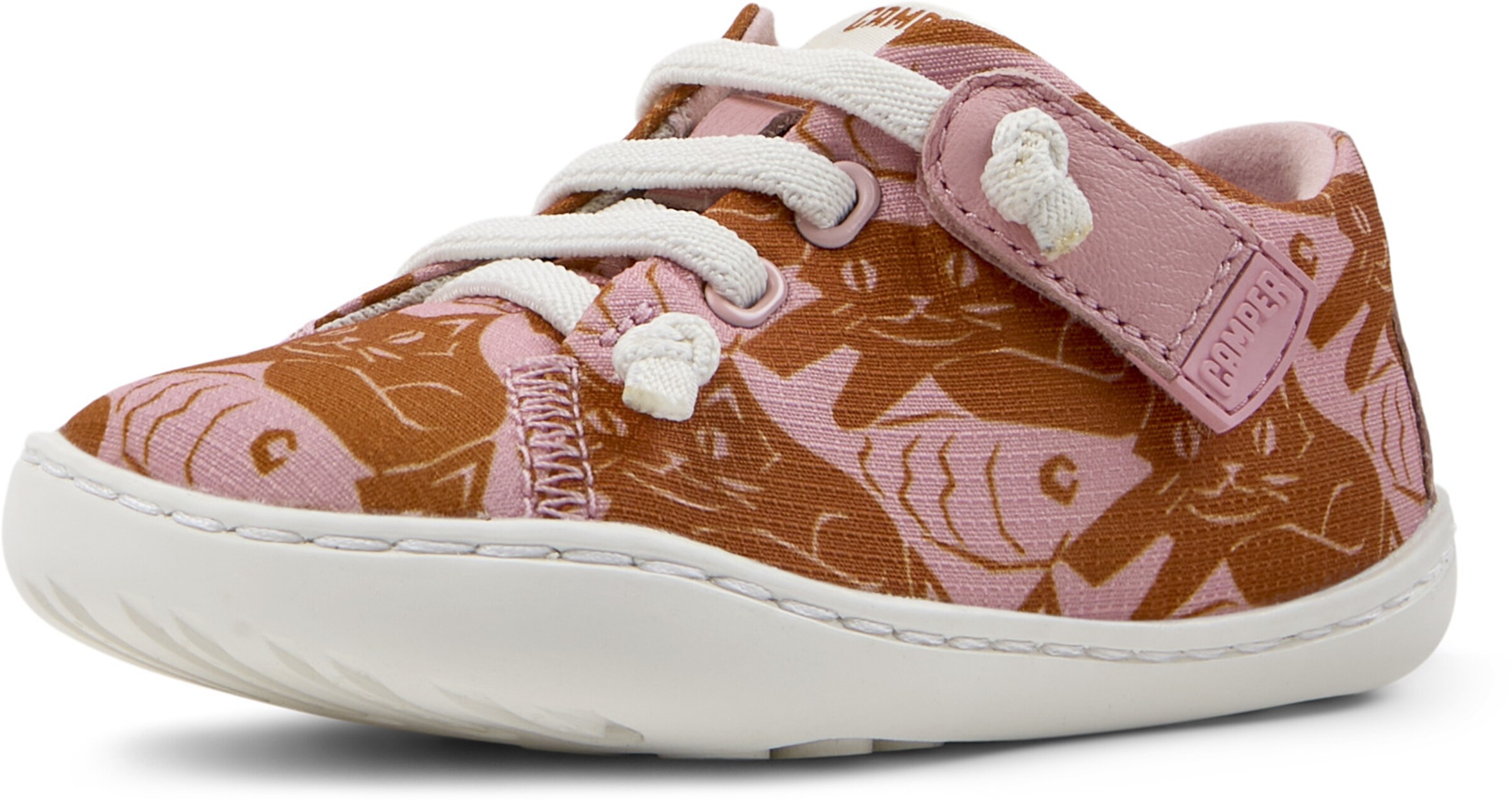 CAMPER Lauflernschuh 'Peu Cami' in Pink: Vorderseite