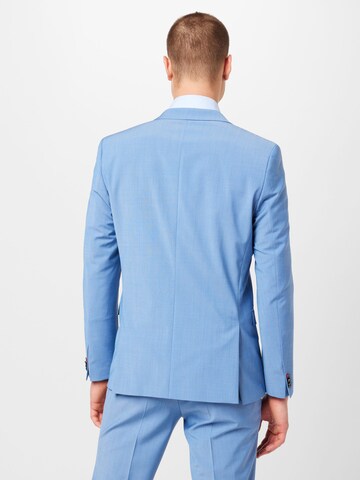 HUGO Slim fit Suit 'Arti Hesten 232X' in Blue