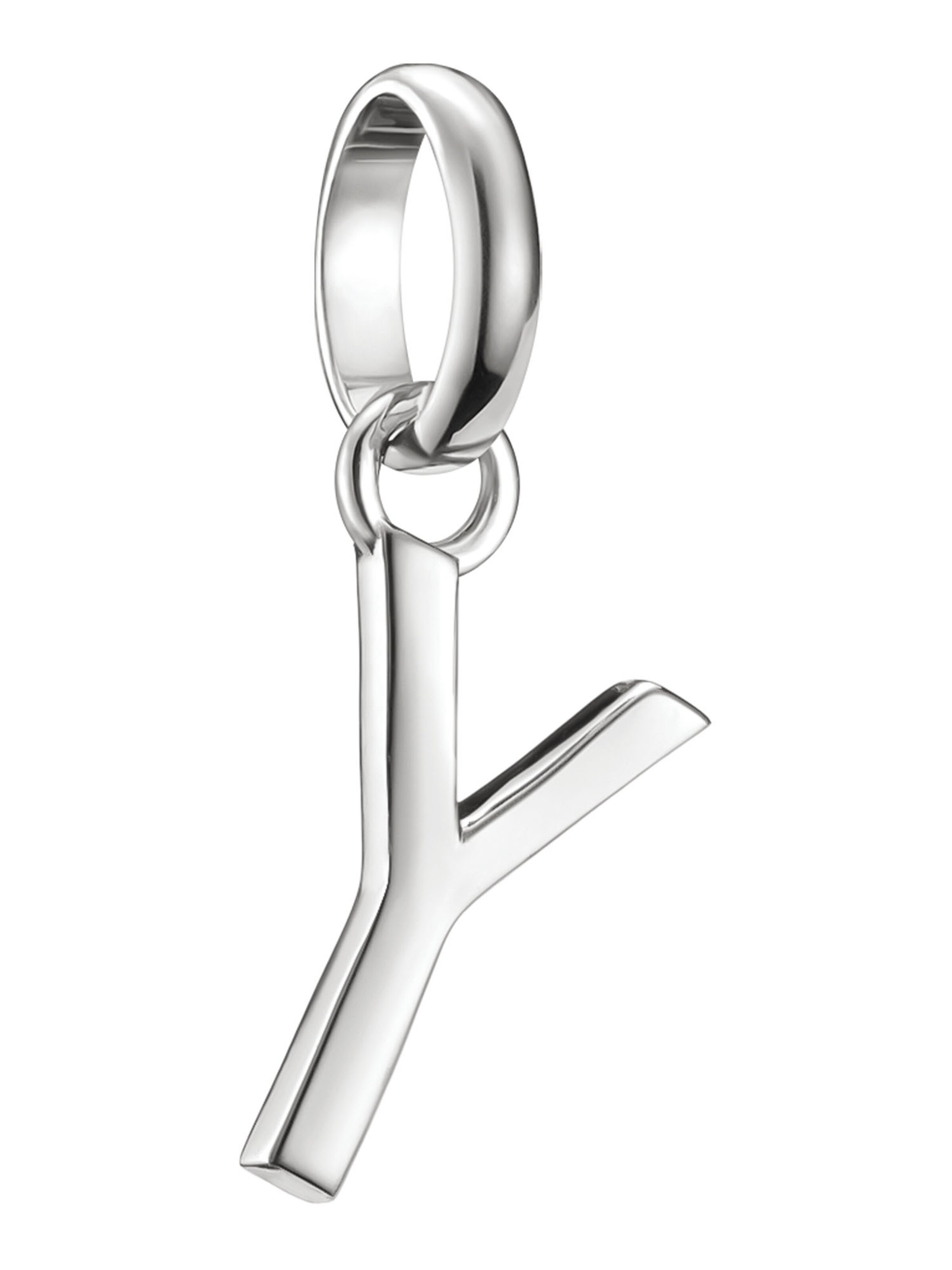 Thomas Sabo Anhänger 'Buchstabe Y' in Silber: Vorderseite