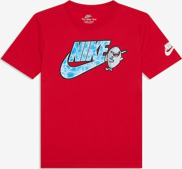Nike Sportswear Koszulka w kolorze czerwony: przód