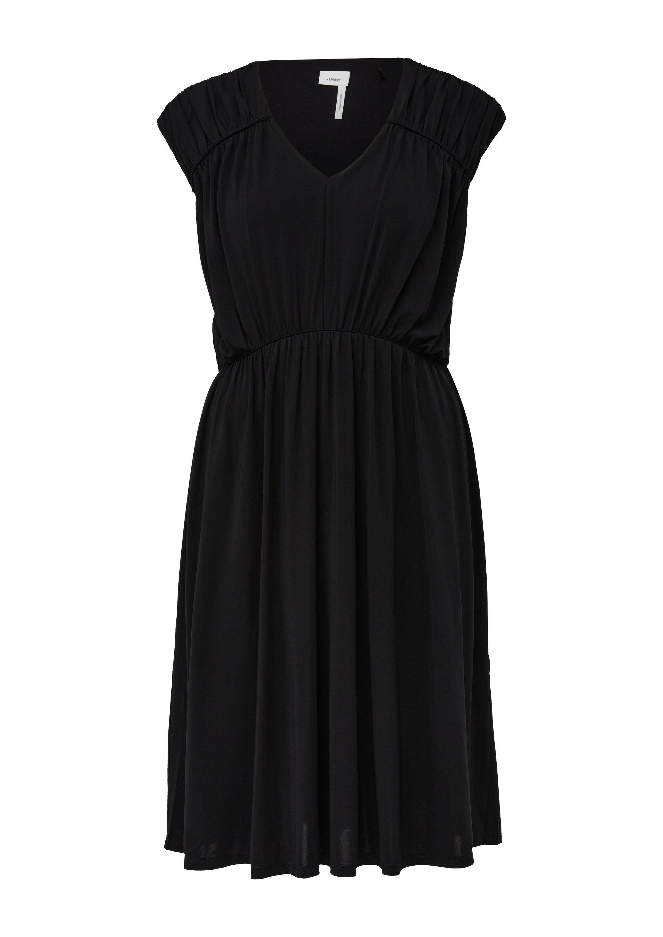 Robe s.Oliver BLACK LABEL en noir : devant