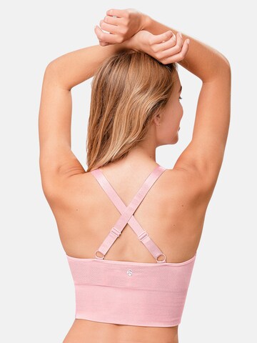 OCEANSAPART Sporttop 'Athletic' in Pink