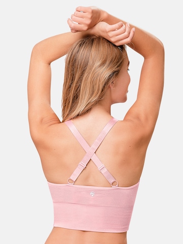 OCEANSAPART Sports top 'Athletic' in Pink