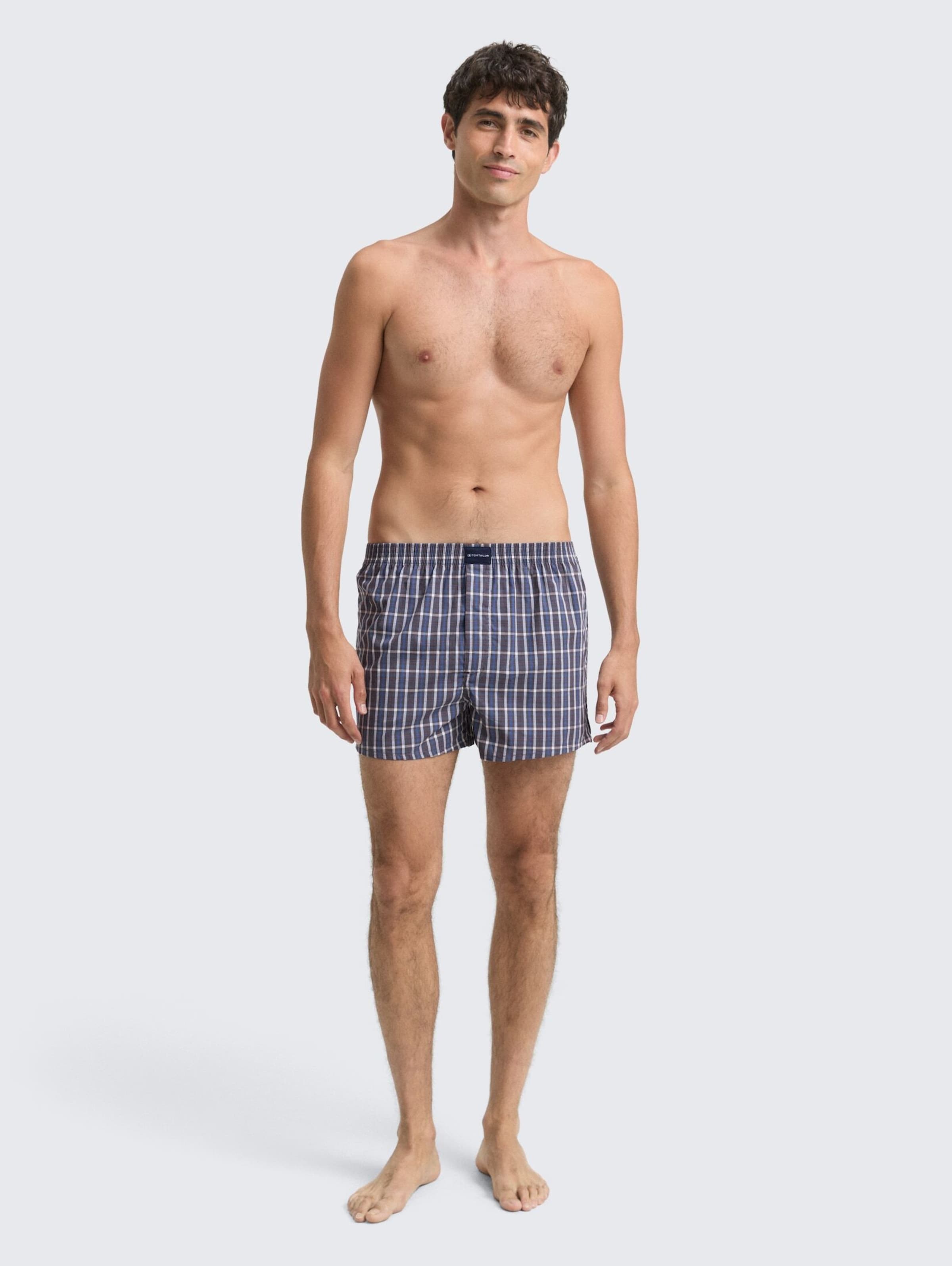 TOM TAILOR Boxershorts in Blau: Vorderseite