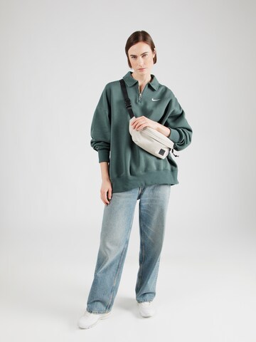 Nike Sportswear Sweatshirt 'Phoenix Fleece' i grön