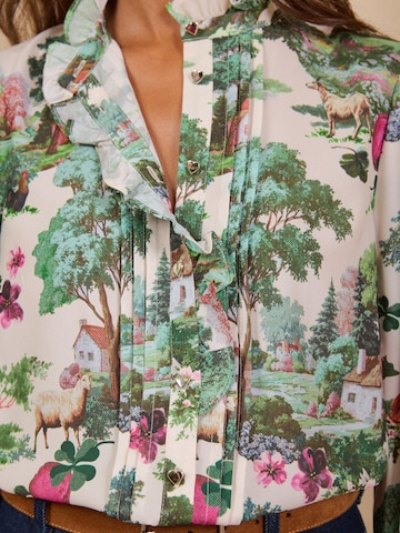 Camicia da donna di love & roses in beige