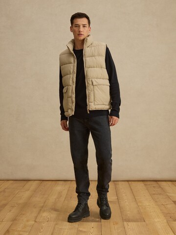 Gilet 'Torge' DAN FOX APPAREL en gris