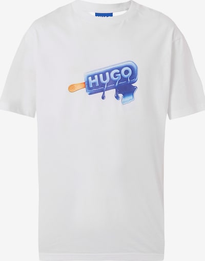 HUGO Paita 'Noglasy' värissä beige / sininen / valkoinen, Tuotenäkymä