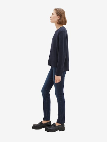 Coupe slim Jean 'Kate' TOM TAILOR en bleu