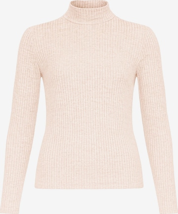 SASSYCLASSY - Camiseta en beige: frente