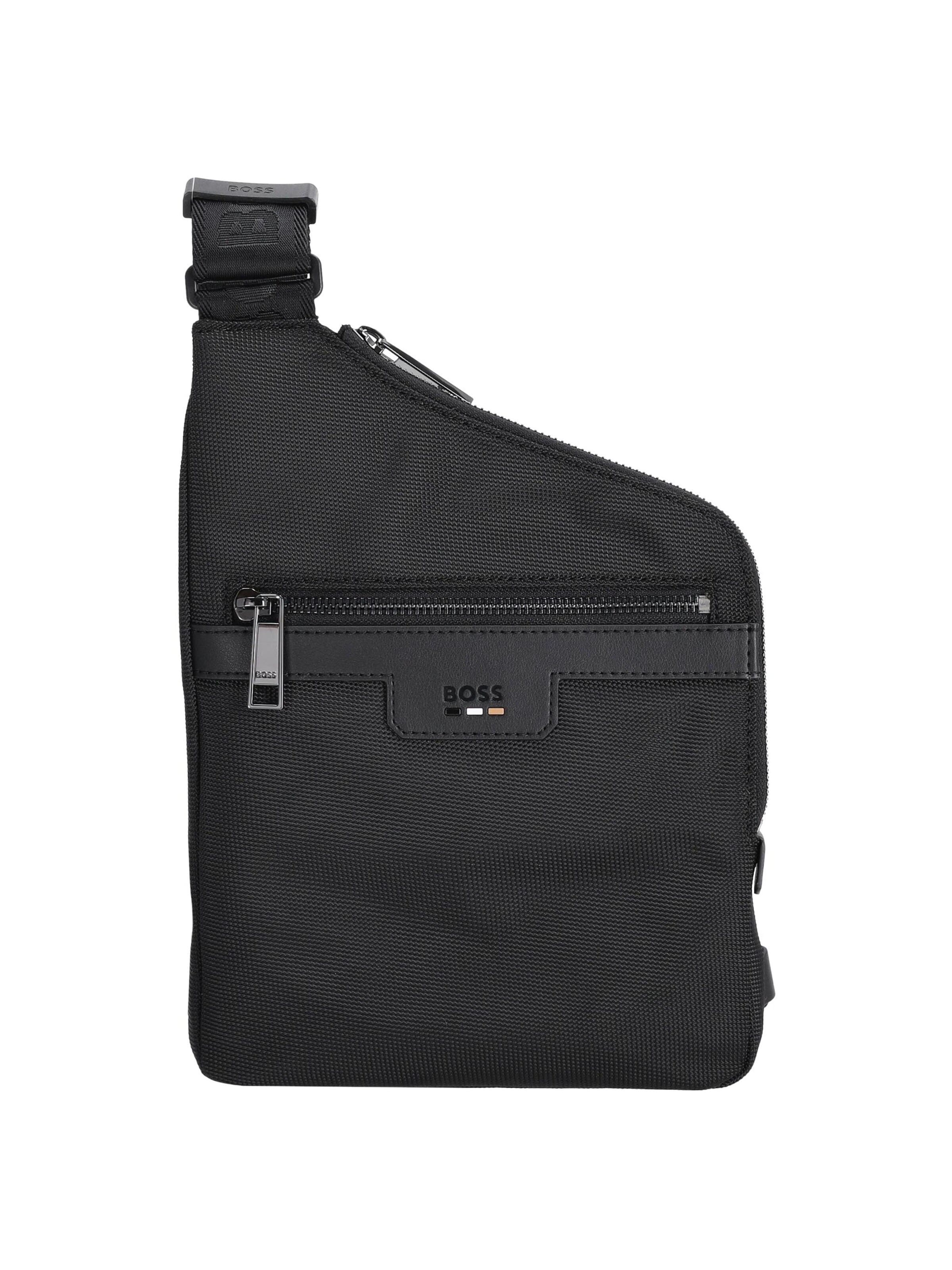 HUGO BOSS Umhängetasche 'Ray'‌‌‌‌‌‌ in Schwarz: Vorderseite