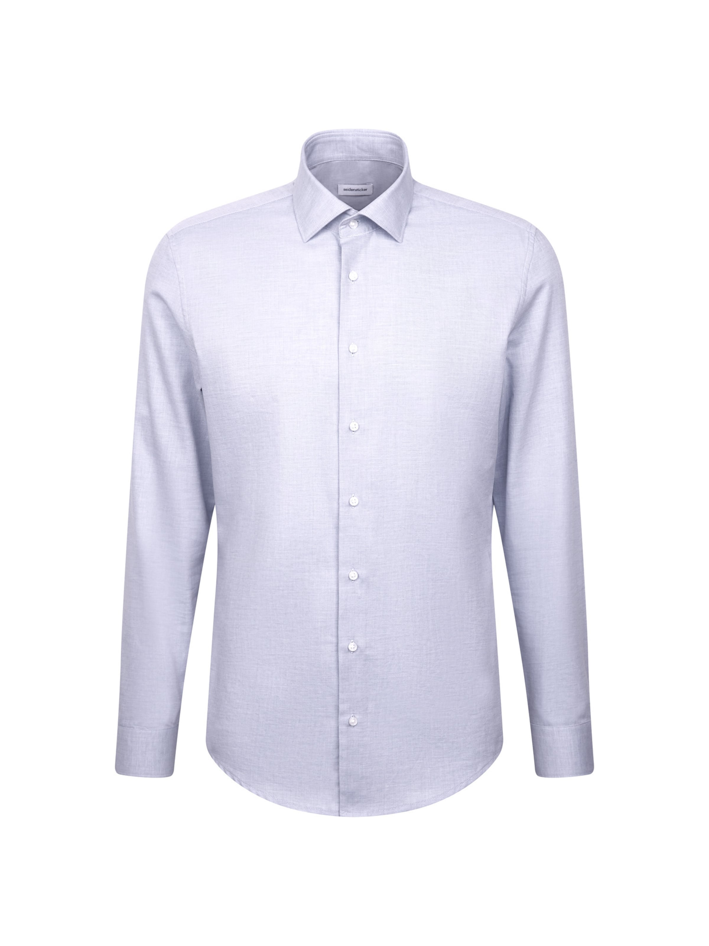 SEIDENSTICKER Super Slim Fit Business shirt 'Schwarze Rose' in Blue: front