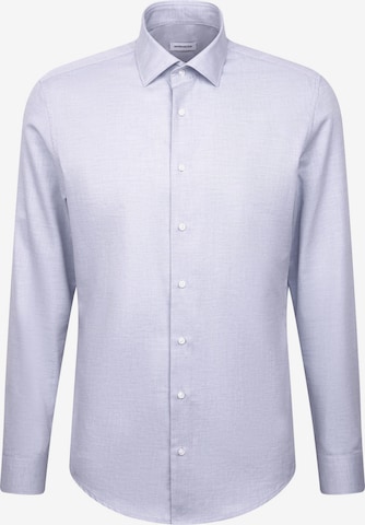SEIDENSTICKER Super Slim Fit Business shirt 'Schwarze Rose' in Blue: front