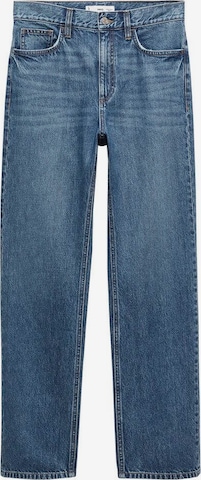 Regular Jeans 'Matilda' de la MANGO pe albastru: față
