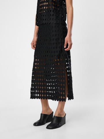 OBJECT Skirt 'EIKA' in Black: front