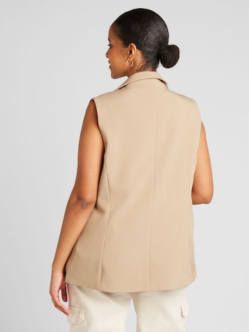 ONLY Carmakoma Vest 'CARKENDRA-ASTRID' in Beige