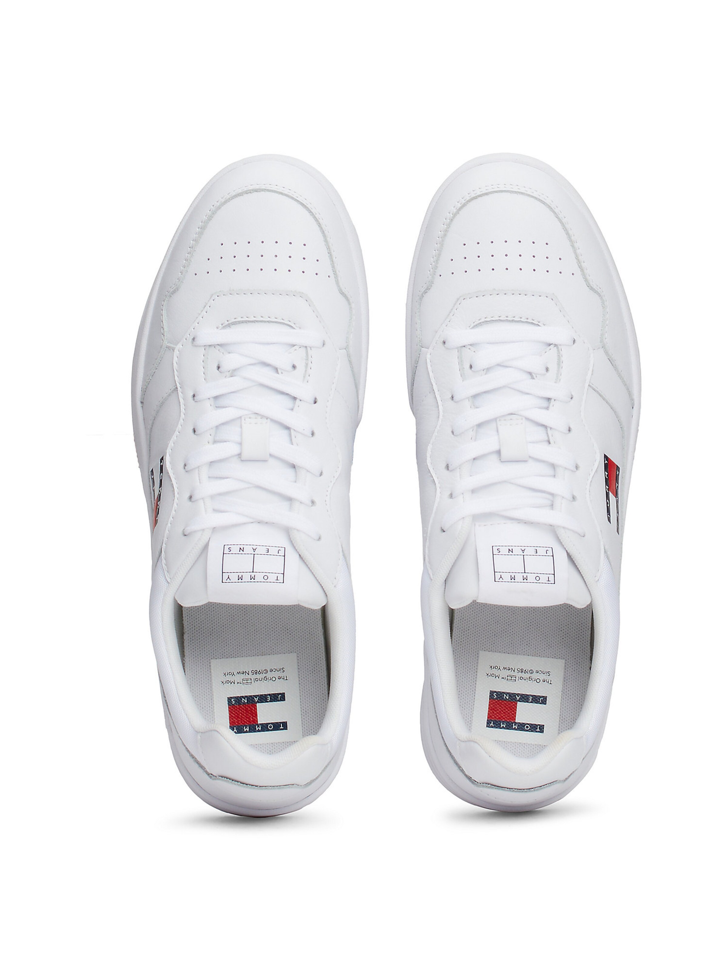Tommy Jeans - Zapatillas deportivas bajas 'Ess' en blanco