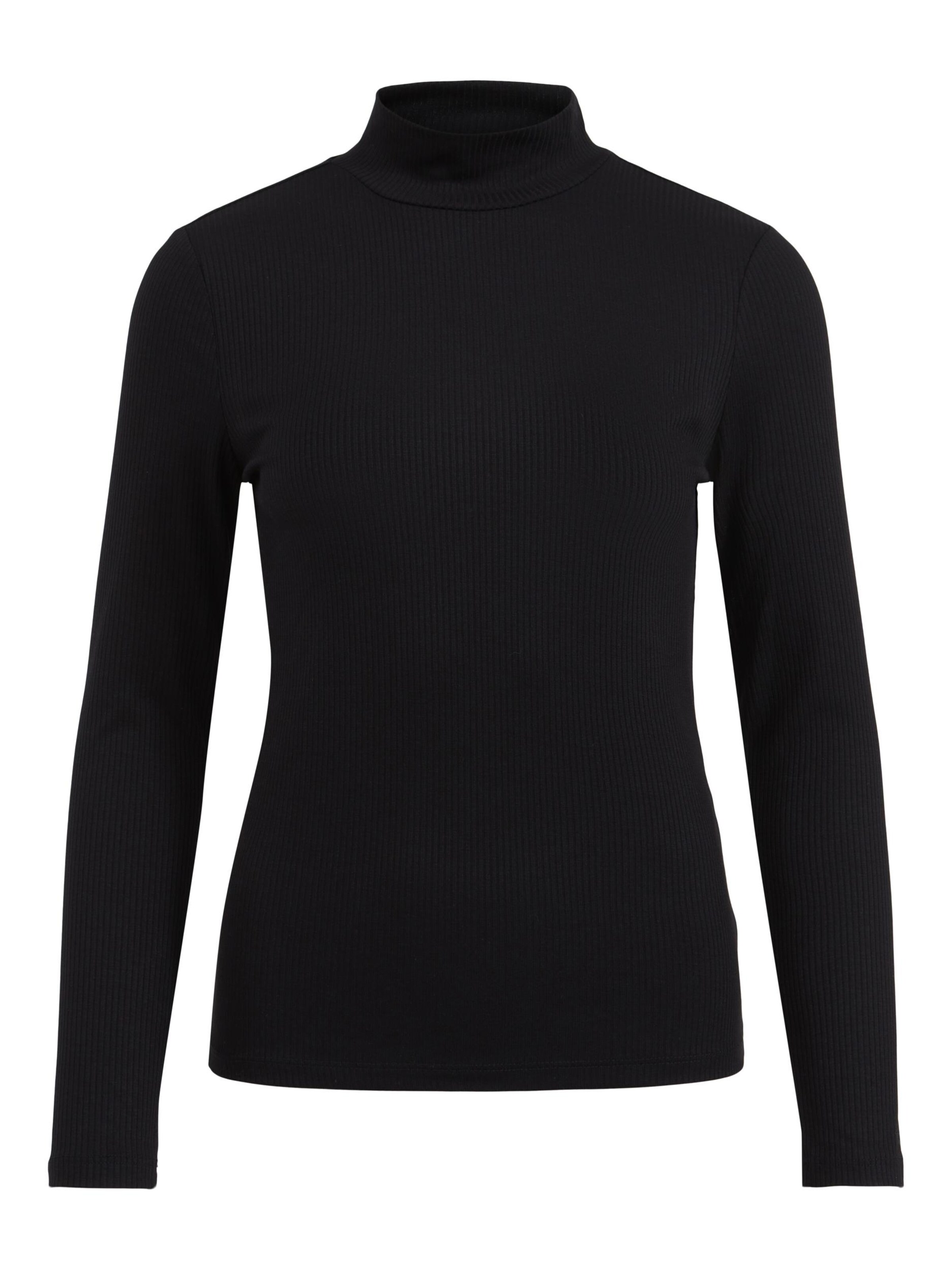 Frauen Shirts & Tops VILA Shirt 'Ribber' in Schwarz - ME99625 Frauen Shirts & Tops VILA Shirt 'Ribber' in Schwarz - ME99625