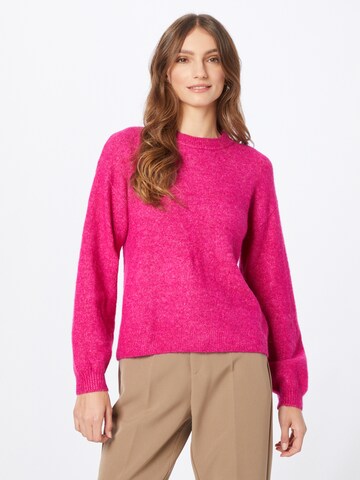 Soft Rebels Sweater 'Allison' in Pink: front