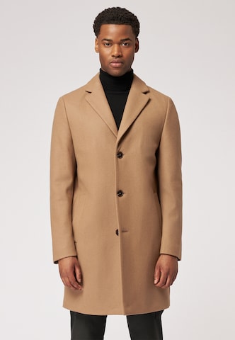 ROY ROBSON Between-Seasons Coat in Brown: front