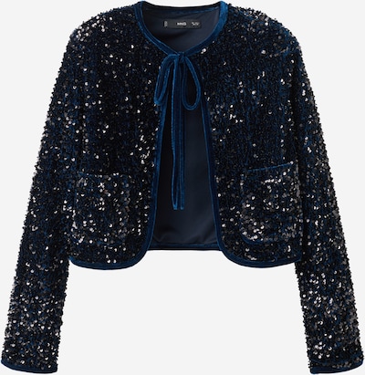 MANGO Übergangsjacke 'XTURNER' in navy / silber, Produktansicht