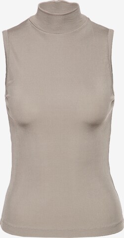 DRYKORN Knitted Top in Beige: front