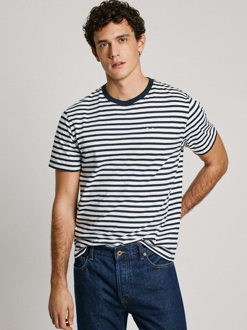 Maglietta 'Cane' di Pepe Jeans in blu: frontale