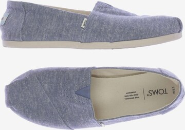 TOMS Flats & Loafers in 41 in Blue: front