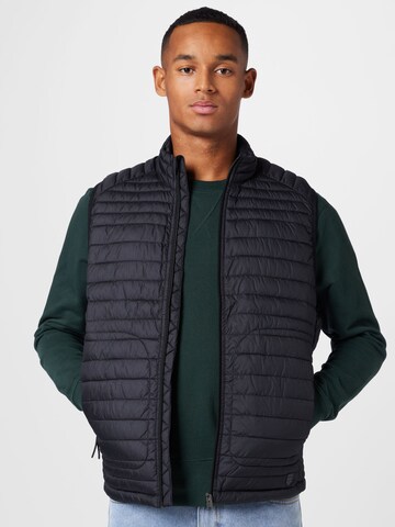 JACK & JONES Weste 'KICK' in Schwarz: Vorderseite